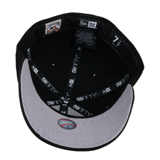 New York Mets "Mr.Met" Metallic Script 59Fifty Fitted Hat