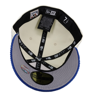 New York Mets 25th Anniversary Chrome Corduroy Blue Metallic 59Fifty Fitted Hat