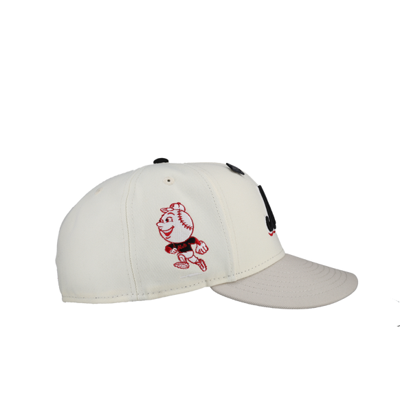 New York Mets Chrome Mr. Met 59Fifty Fitted Hat