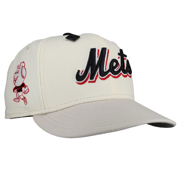 New York Mets Chrome Mr. Met 59Fifty Fitted Hat