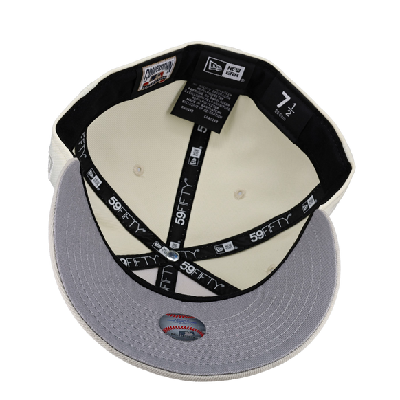 New York Mets Chrome Mr. Met 59Fifty Fitted Hat