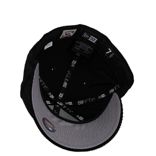 New York Mets 40th Anniversary Black Corduroy 59Fifty Fitted Hat