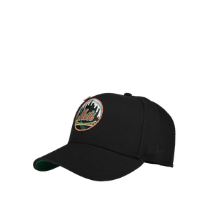 New York Mets 25th Anniversary Copper Circle Metallic 59Fifty Fitted Hat