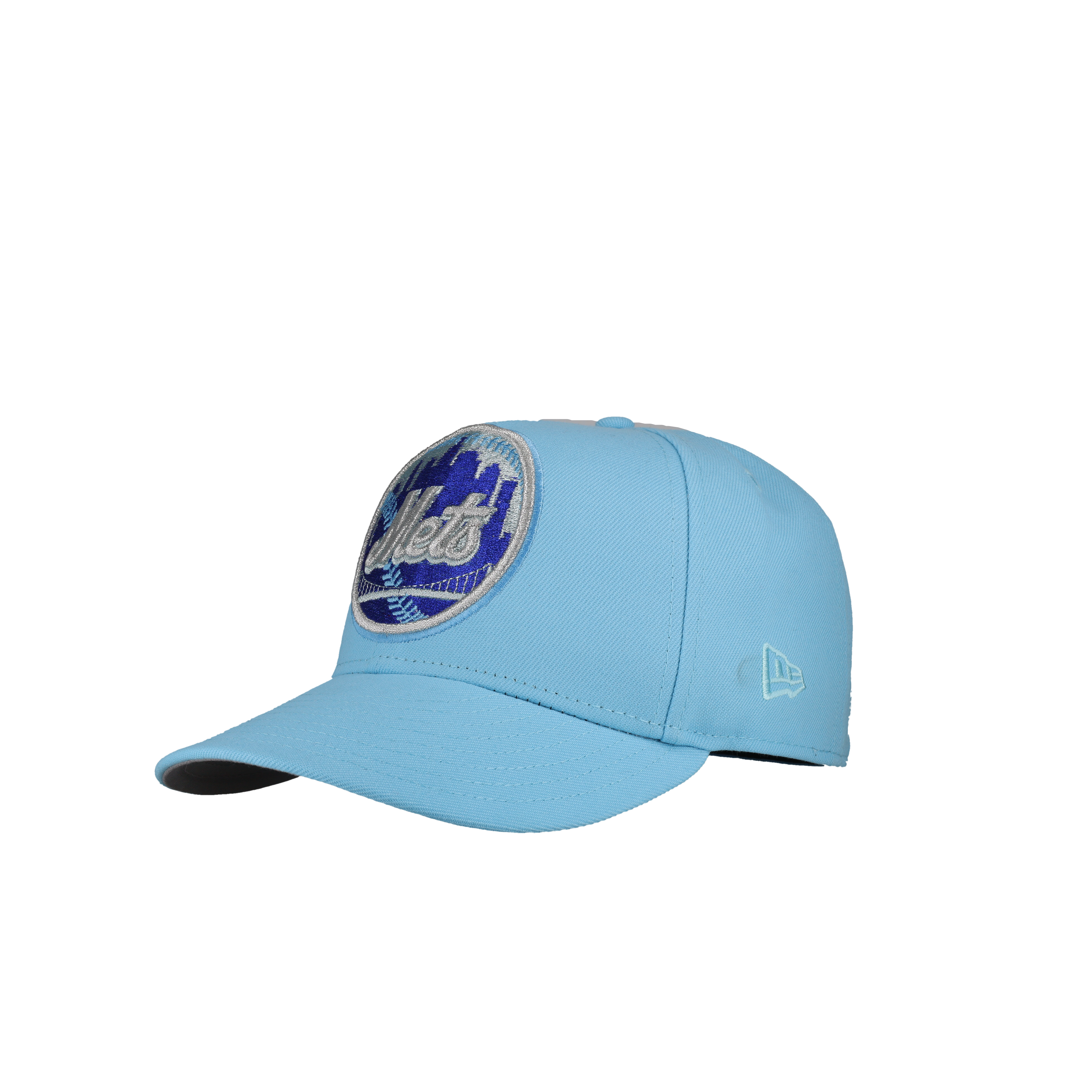 New York Mets 40th Anniversary Big Logo Metallic 59Fifty Fitted Hat
