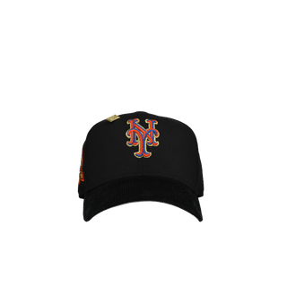 New York Mets 40th Anniversary Corduroy Gold Metallic 59Fifty Fitted Hat