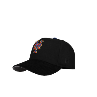 New York Mets 40th Anniversary Corduroy Gold Metallic 59Fifty Fitted Hat