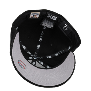 New York Mets Subway Series 25th Anniversary Corduroy Metallic Script 59Fifty Fitted Hat