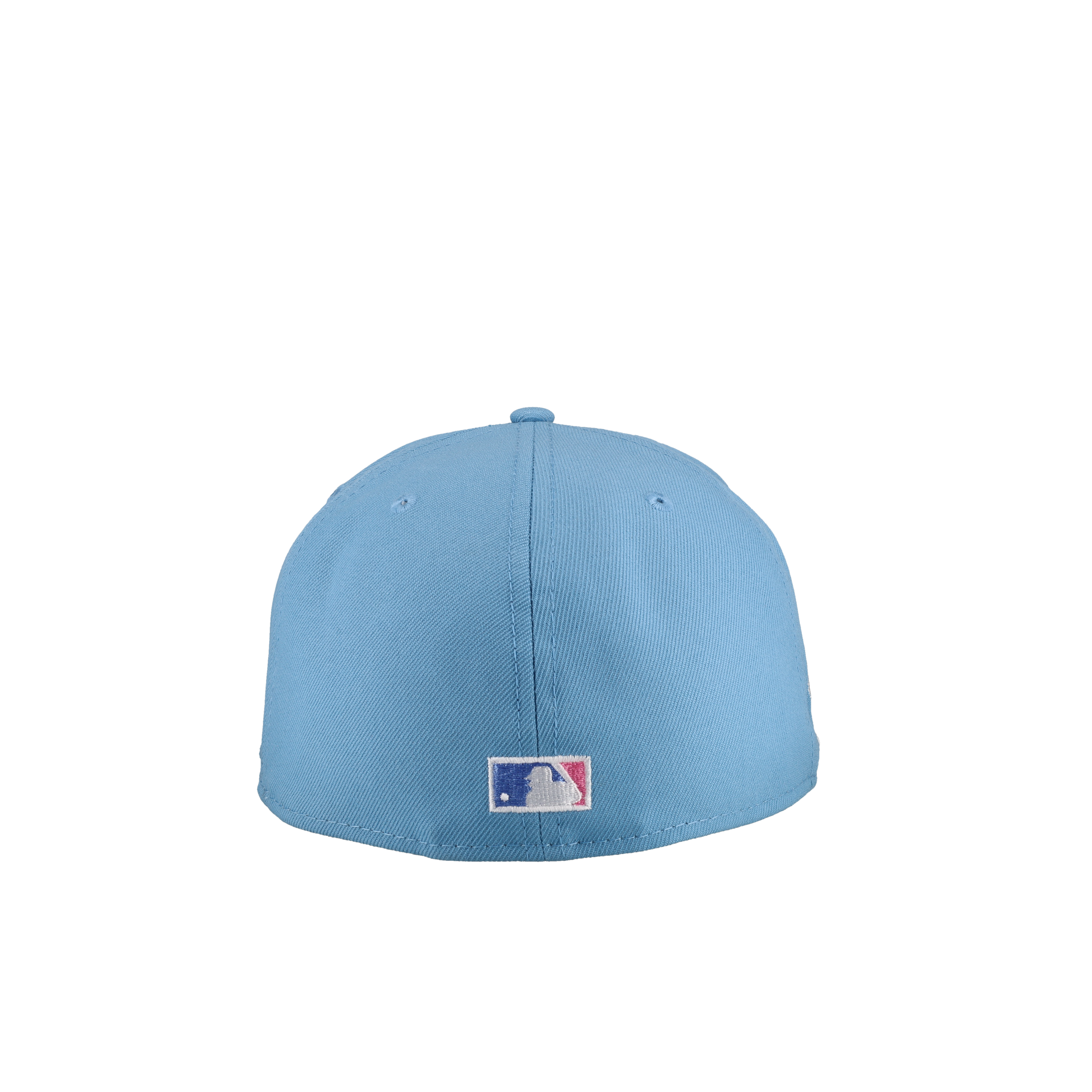 New York Mets 40th Anniversary Sky Blue/Pink Metallic 59Fifty Fitted Hat