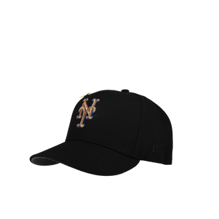 New York Mets 1964 All Star Game Black Gold Trim 59Fifty Fitted Hat