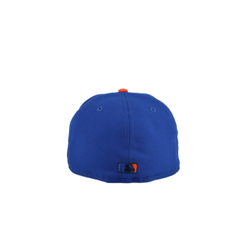 New York Mets Subway Series 25th Anniversary Two-Tone Blue Metallic 59Fifty Fitted Hat