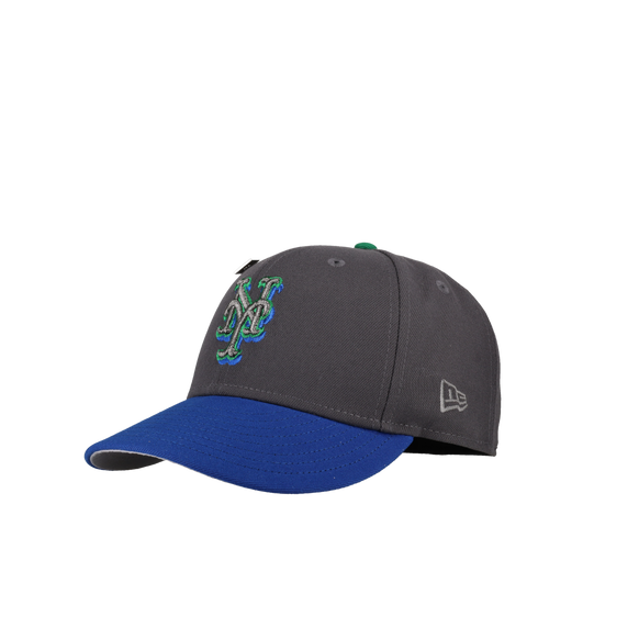 New York Mets Graphite/Blue/Pewter Metallic Shea Stadium 59Fifty Fitted Hat