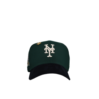New York Mets 40th Season Green/Navy Corduroy Metallic 59Fifty Fitted Hat