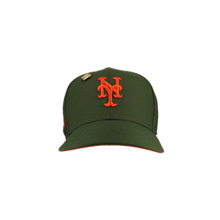 New York Mets Final Season Patch New Era Fitted Hat