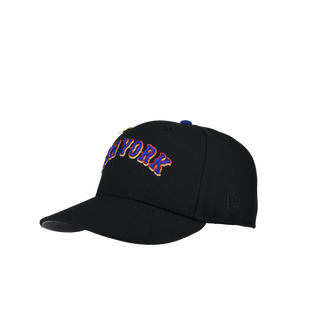 New York Mets 1969 World Series Script Metallic Fitted Hat