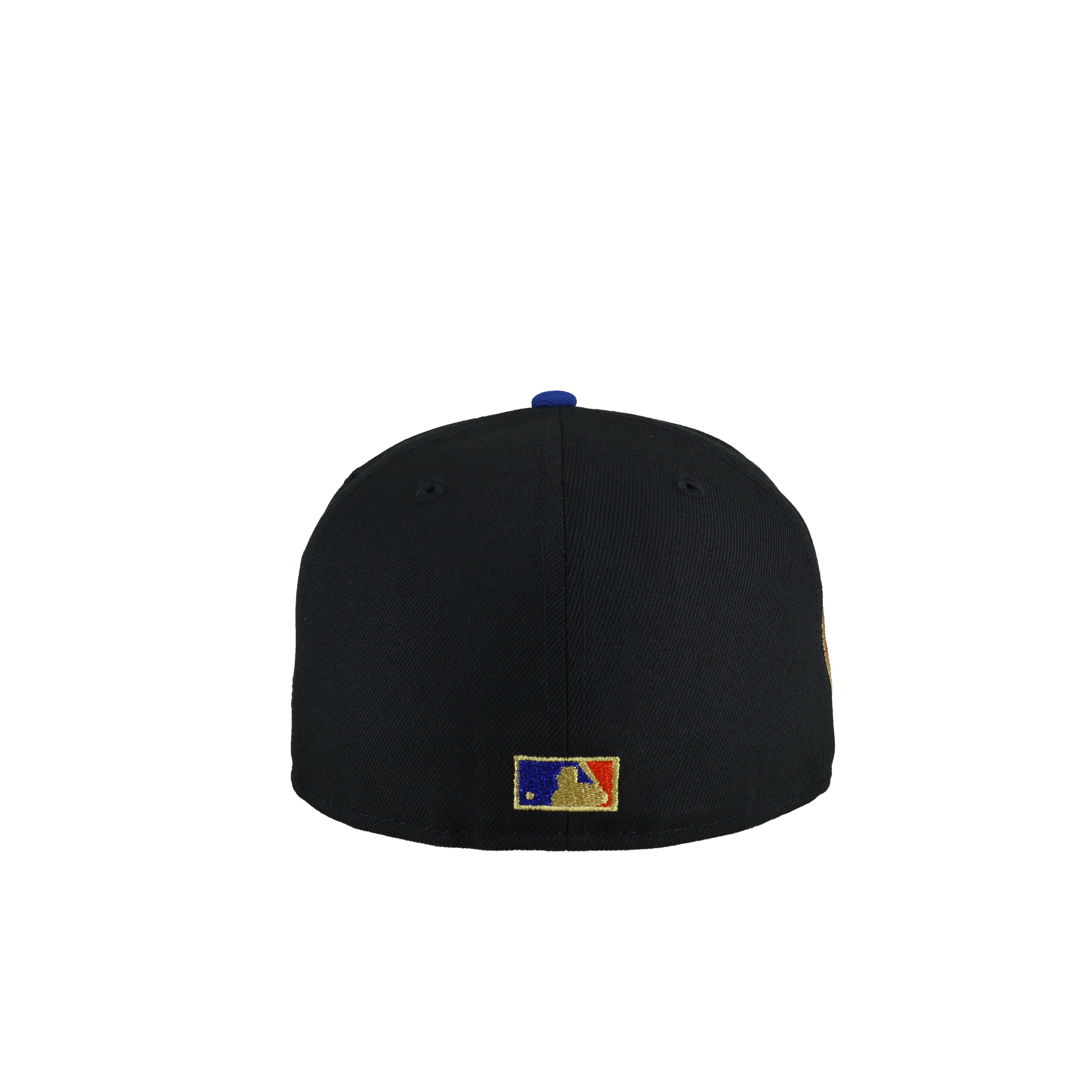 New York Mets 1969 World Series Script Metallic Fitted Hat