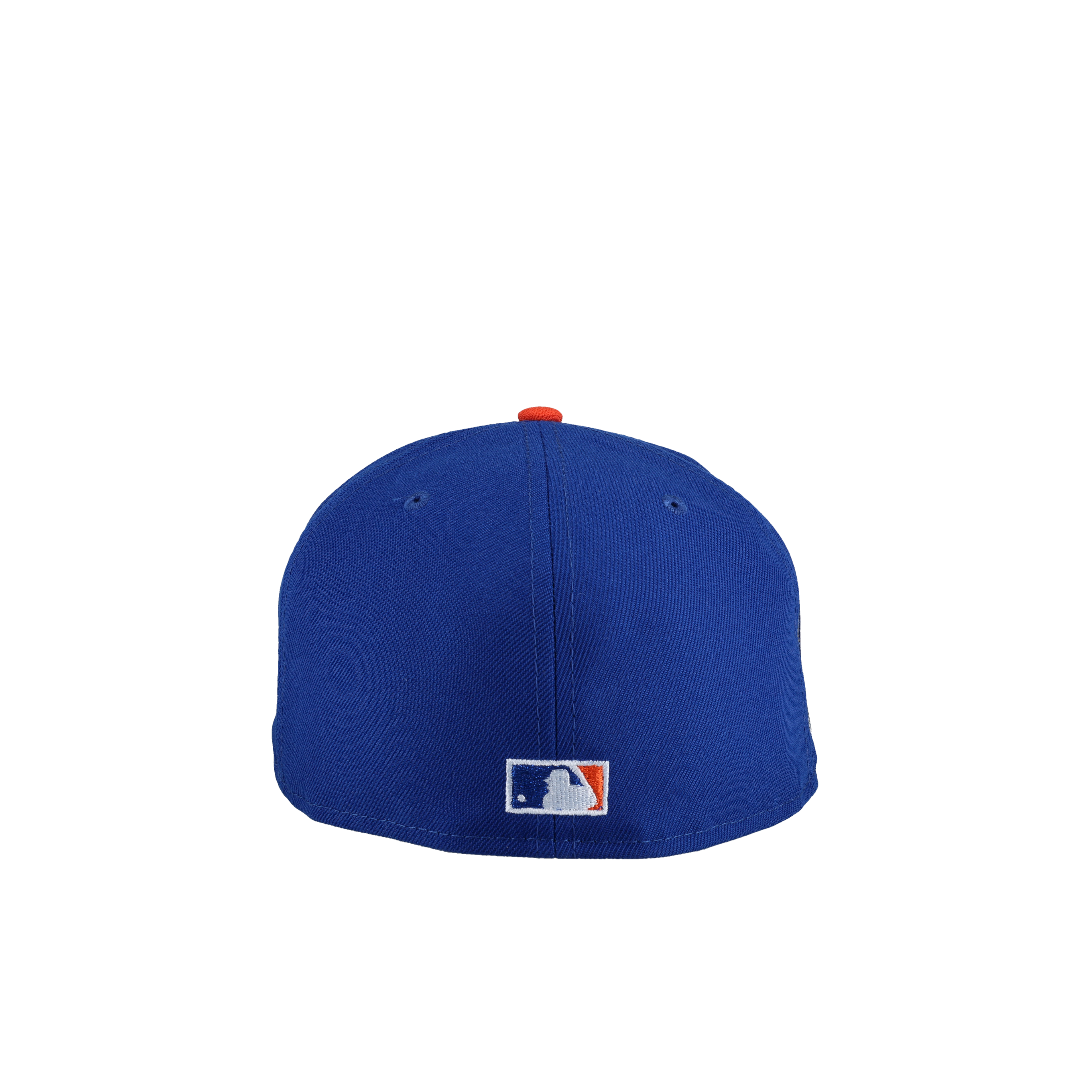 New York Mets Subway Series Blue Metallic Script 59Fifty Fitted Hat