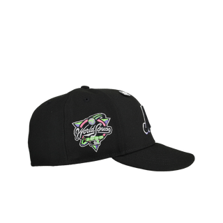 New York Mets 2000 World Series Black/Purple Script 59Fifty Fitted Hat
