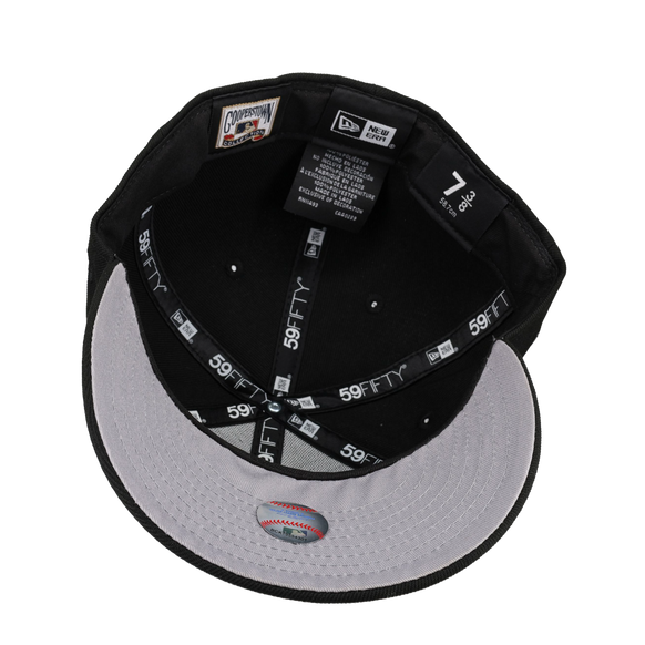 New York Mets 2000 World Series Black/Purple Script 59Fifty Fitted Hat
