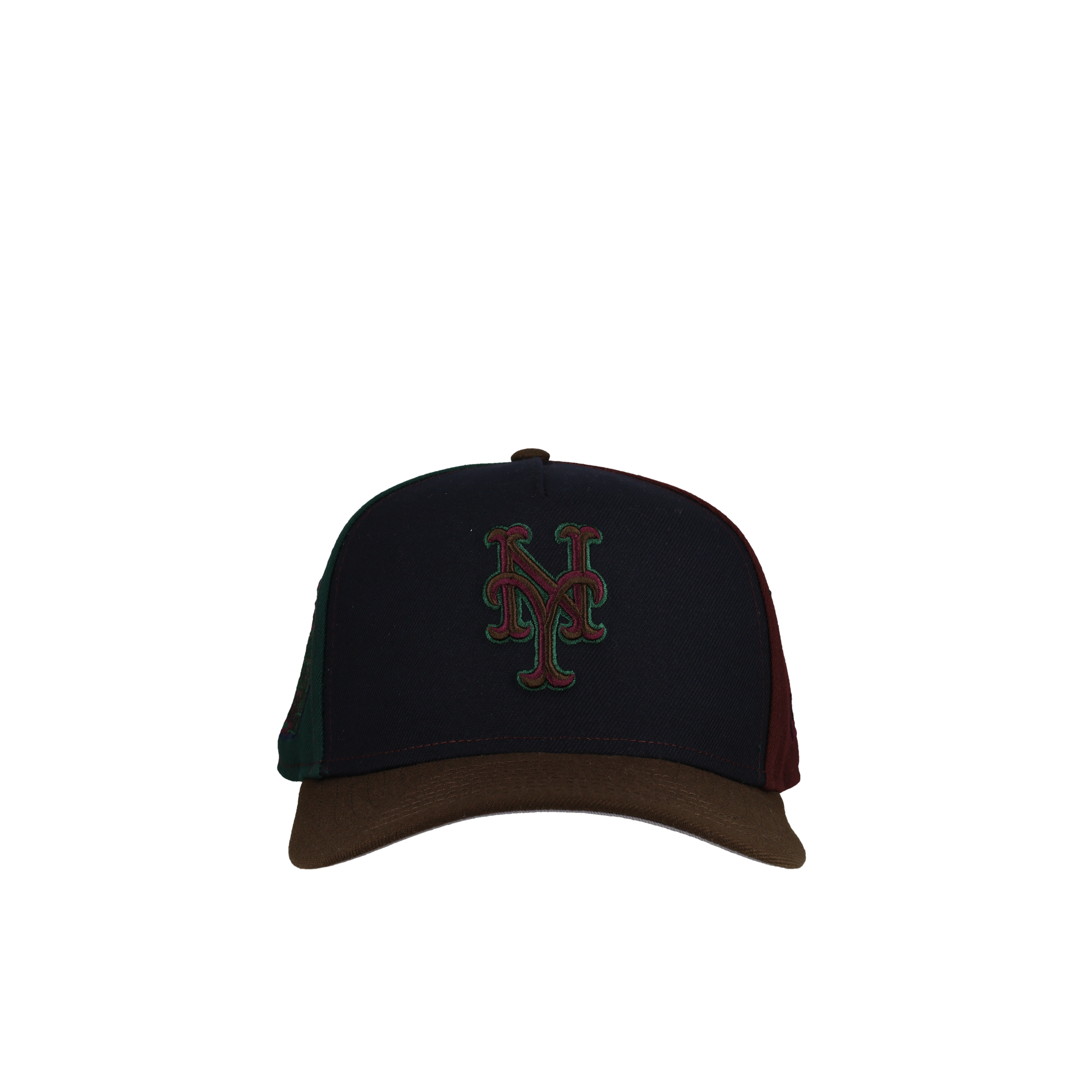 New York Mets Subway Series Pinwheel 9Fifty A Frame Snapback Hat