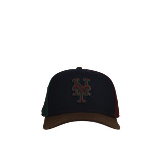 New York Mets Subway Series Pinwheel 9Fifty A Frame Snapback Hat