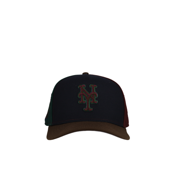 New York Mets Subway Series Pinwheel 9Fifty A Frame Snapback Hat