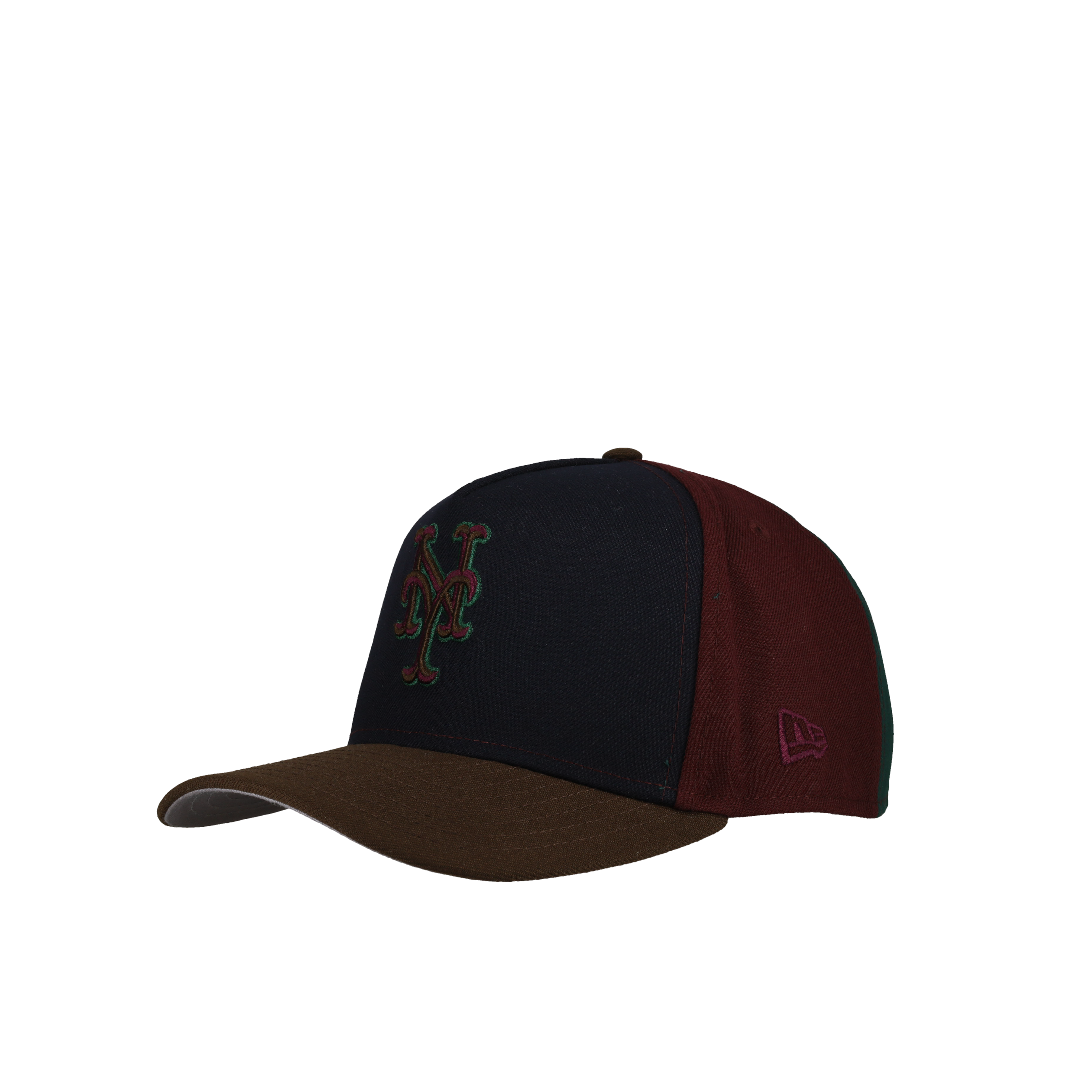 New York Mets Subway Series Pinwheel 9Fifty A Frame Snapback Hat