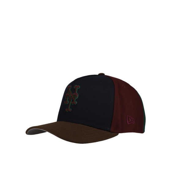 New York Mets Subway Series Pinwheel 9Fifty A Frame Snapback Hat