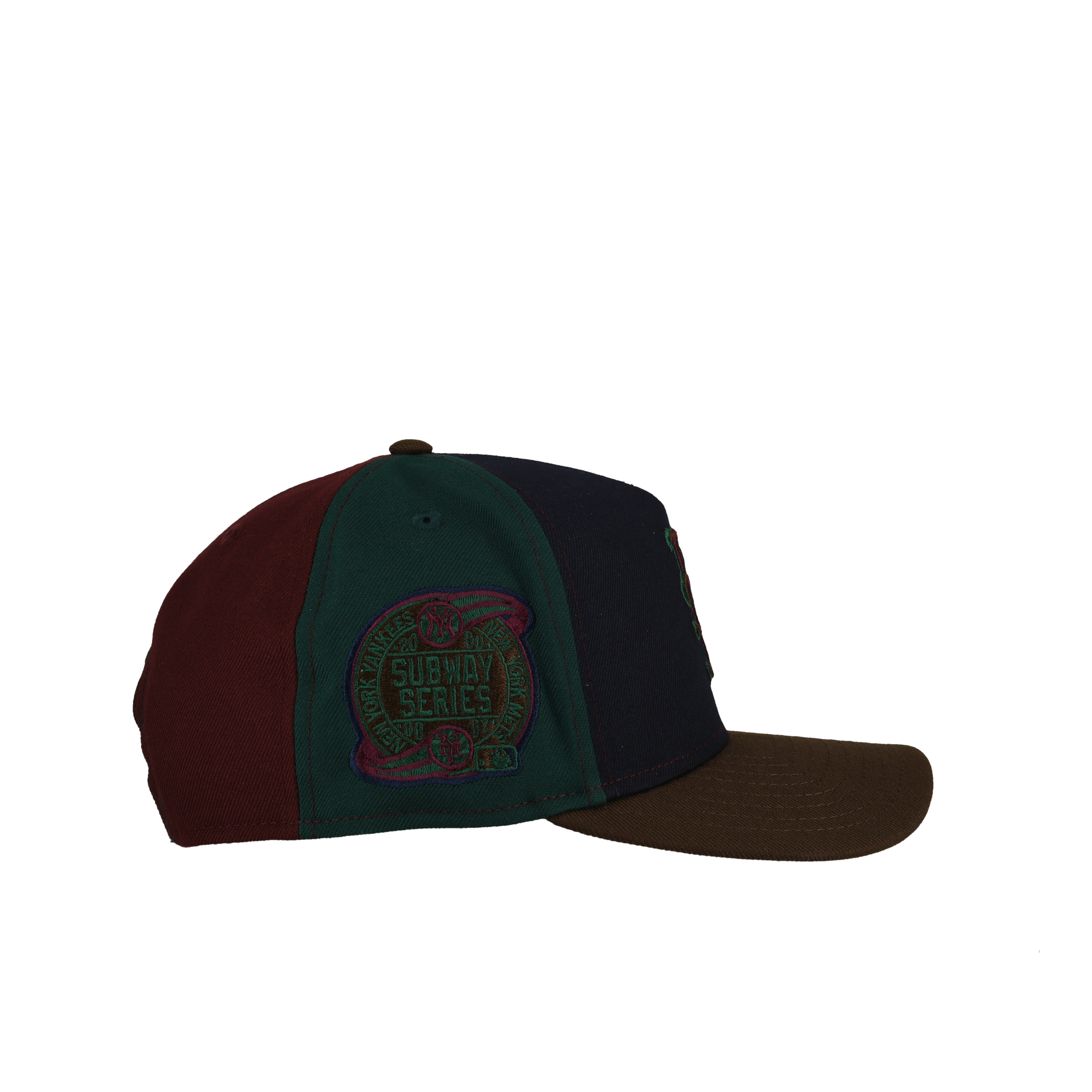 New York Mets Subway Series Pinwheel 9Fifty A Frame Snapback Hat