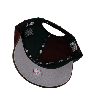 New York Mets Subway Series Pinwheel 9Fifty A Frame Snapback Hat