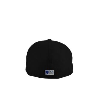 New York Mets 40th Anniversary Royal Blackout 59Fifty Fitted Hat