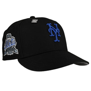 New York Mets 40th Anniversary Royal Blackout 59Fifty Fitted Hat