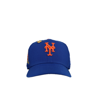 New York Mets Subway Series 25th Anniversary Blue Metallic 59Fifty Fitted Hat