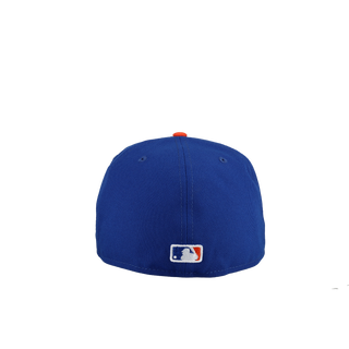 New York Mets Subway Series 25th Anniversary Blue Metallic 59Fifty Fitted Hat