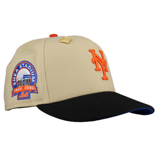 New York Mets Shea Stadium Vegas Gold 59Fifty Fitted Hat