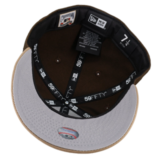Houston Astros Spider Web 45 Years Walnut/Khaki Fitted Hat