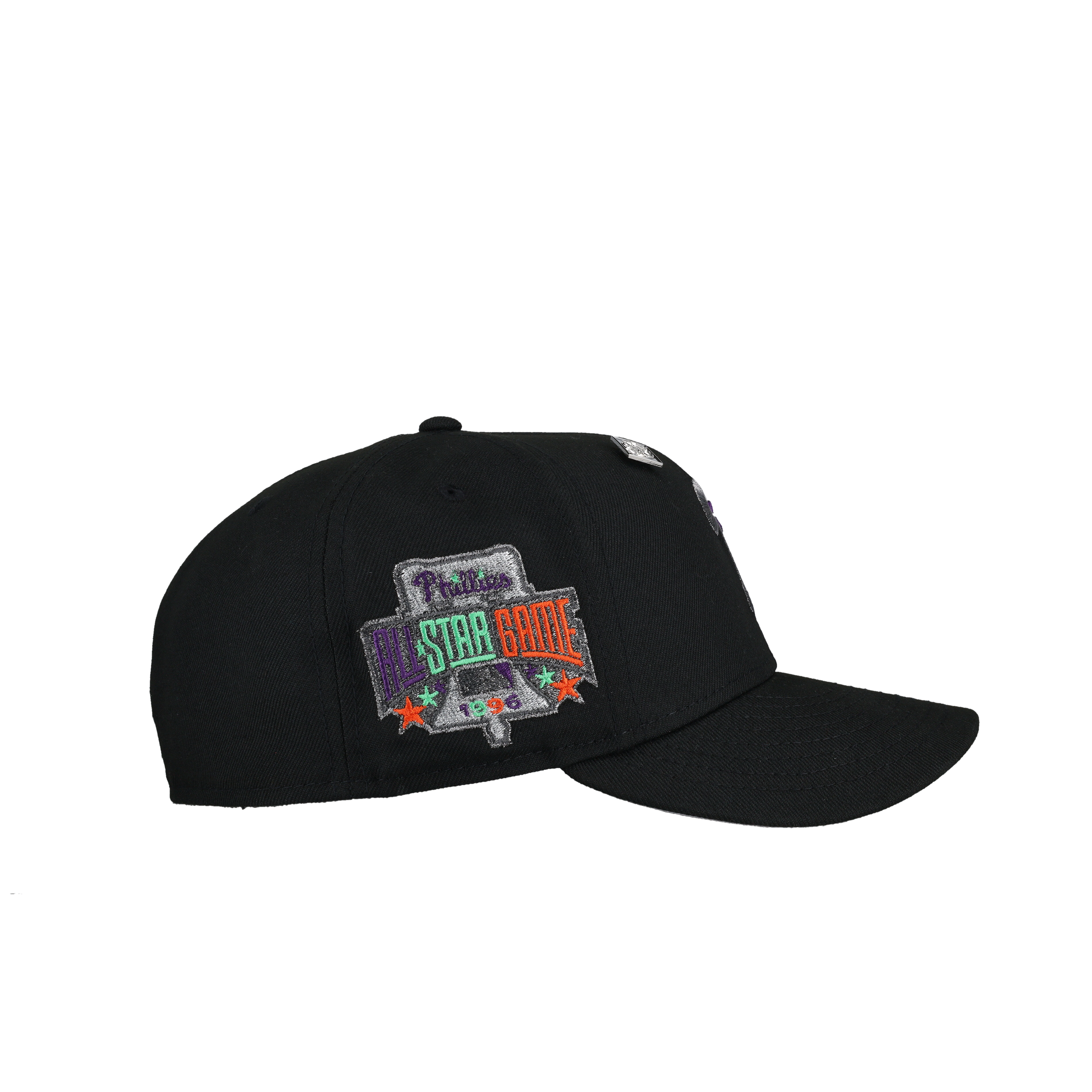 Philadelphia Phillies 1996 All Star Game Metallic 59Fifty Fitted Hat (RESTOCK)