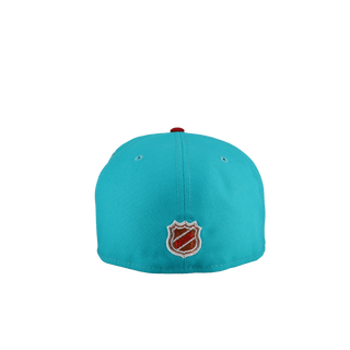 New York Rangers 2018 Winter Classic Teal Royal Metallic 59Fifty Fitted Hat