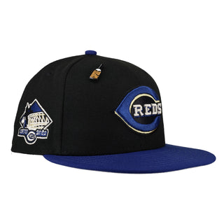 Cincinnati Reds New Years Collection Riverfront Stadium Patch 59Fifty Fitted Hat