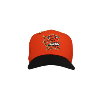 Inland Empire Cherubs California League Orange Metallic 59Fifty Fitted Hat