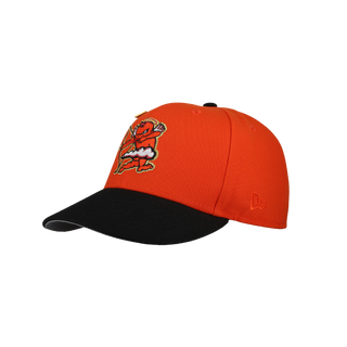 Inland Empire Cherubs California League Orange Metallic 59Fifty Fitted Hat