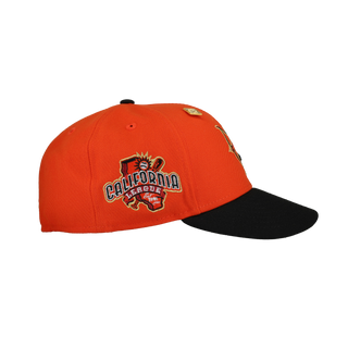 Inland Empire Cherubs California League Orange Metallic 59Fifty Fitted Hat