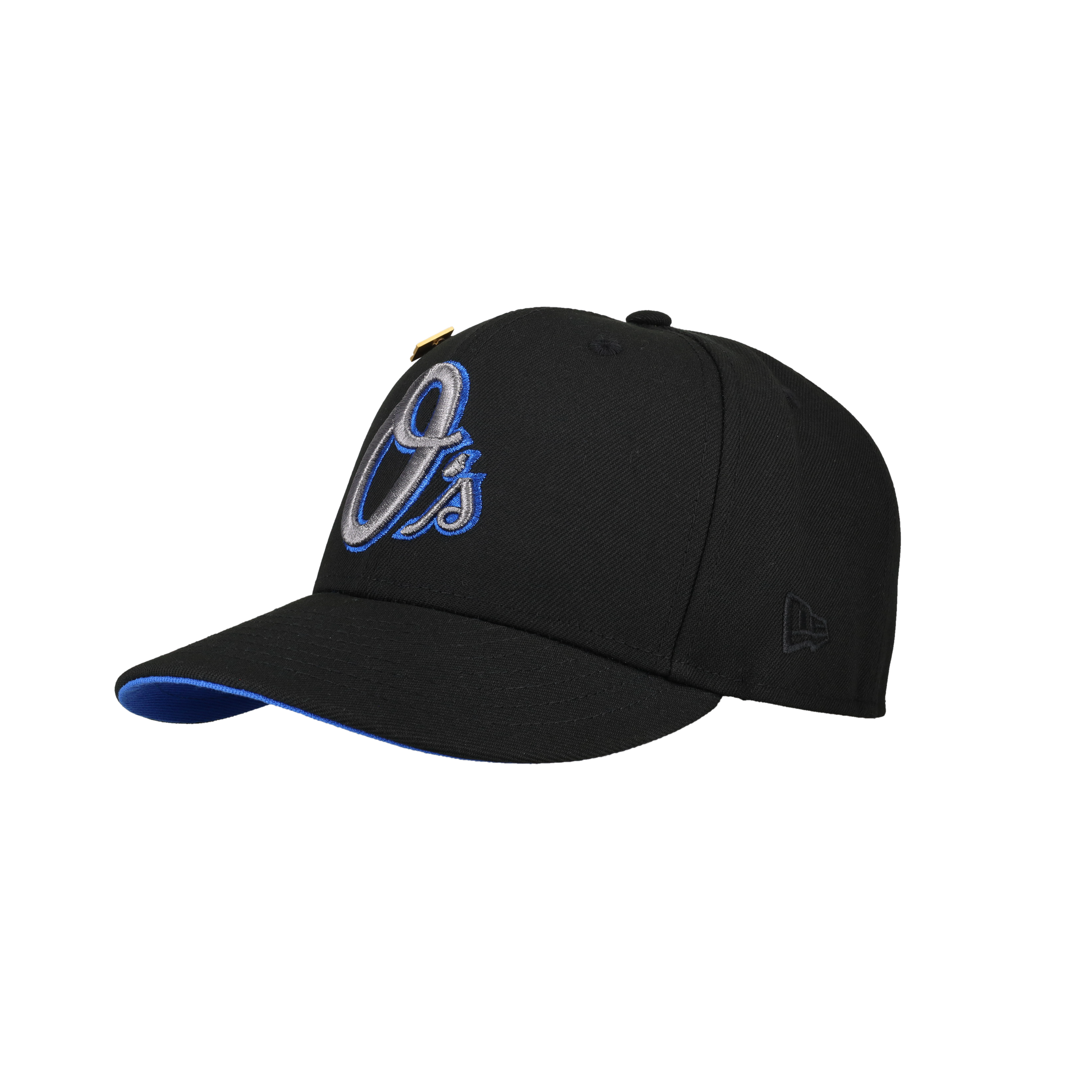 Baltimore Orioles 30th Anniversary Black/Blue Metallic Os 59Fifty Fitted Hat