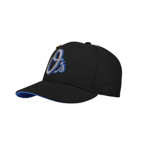 Baltimore Orioles 30th Anniversary Black/Blue Metallic Os 59Fifty Fitted Hat