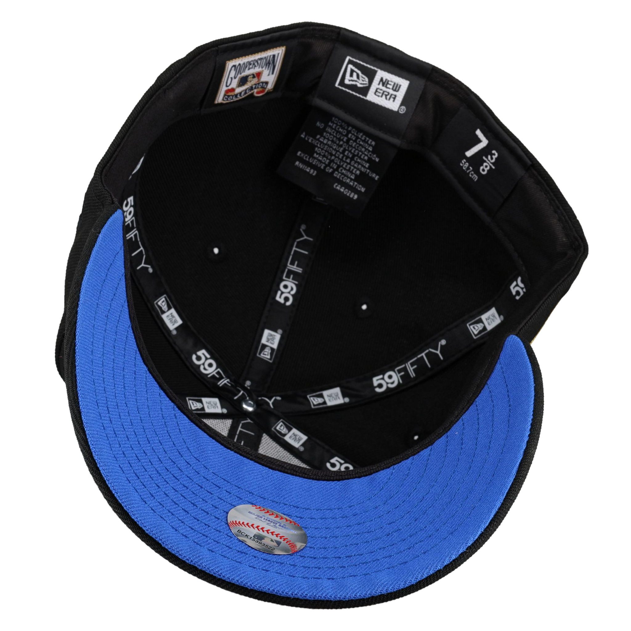 Baltimore Orioles 30th Anniversary Black/Blue Metallic Os 59Fifty Fitted Hat