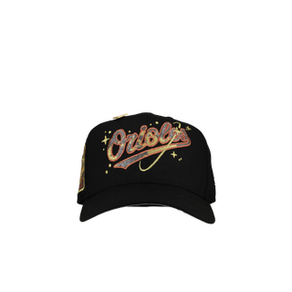 Baltimore Orioles Black Dome 30th Anniversary Celestial Metallic 59Fifty Fitted Hat