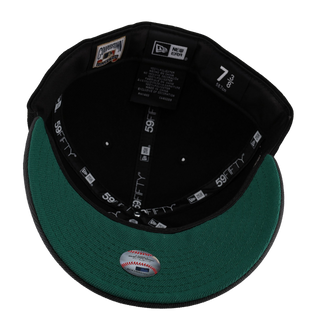 Baltimore Orioles Black/Graphite 30th Anniversary Script Metallic 59Fifty Fitted Hat