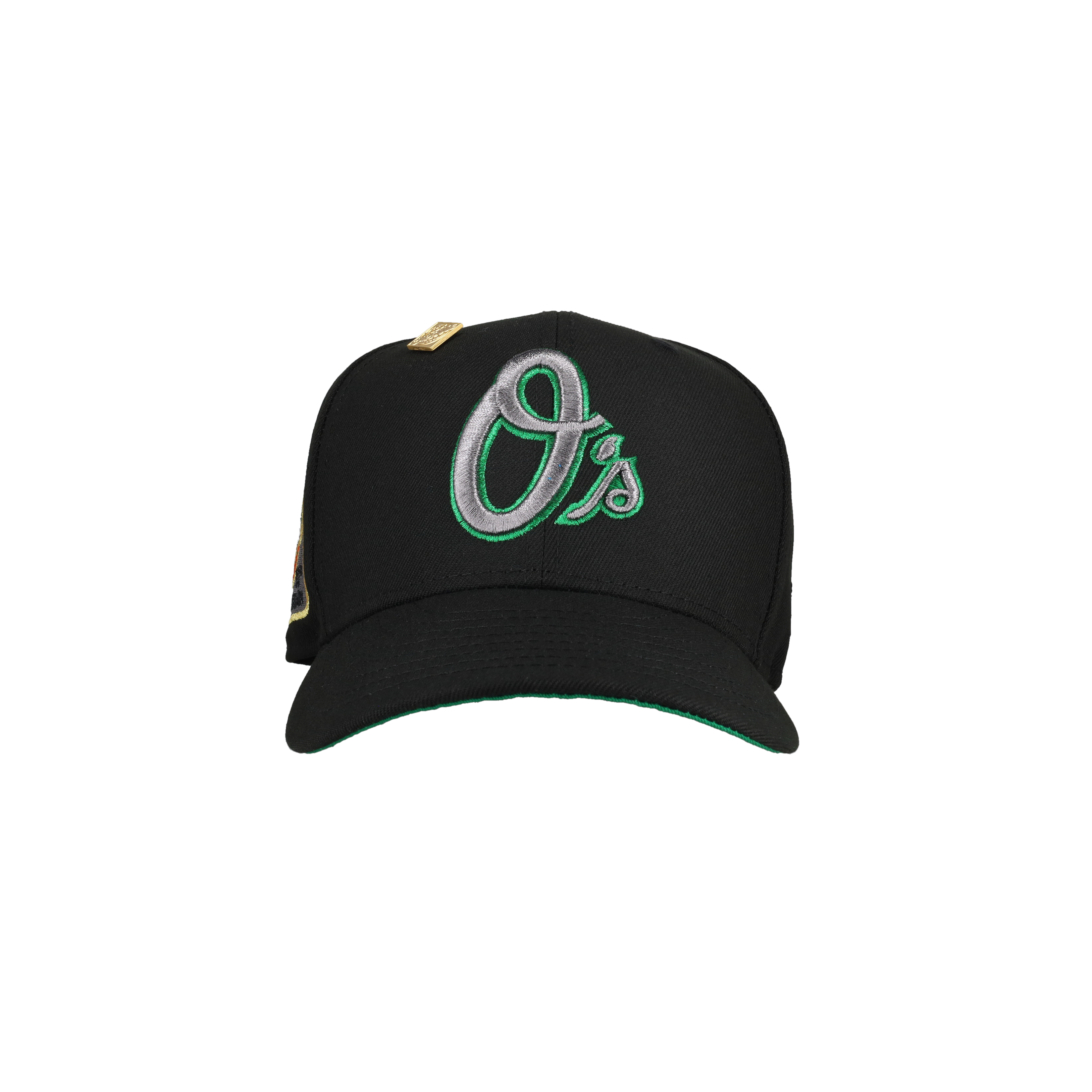 Baltimore Orioles 30th Anniversary Black/Green Metallic Os 59Fifty Fitted Hat