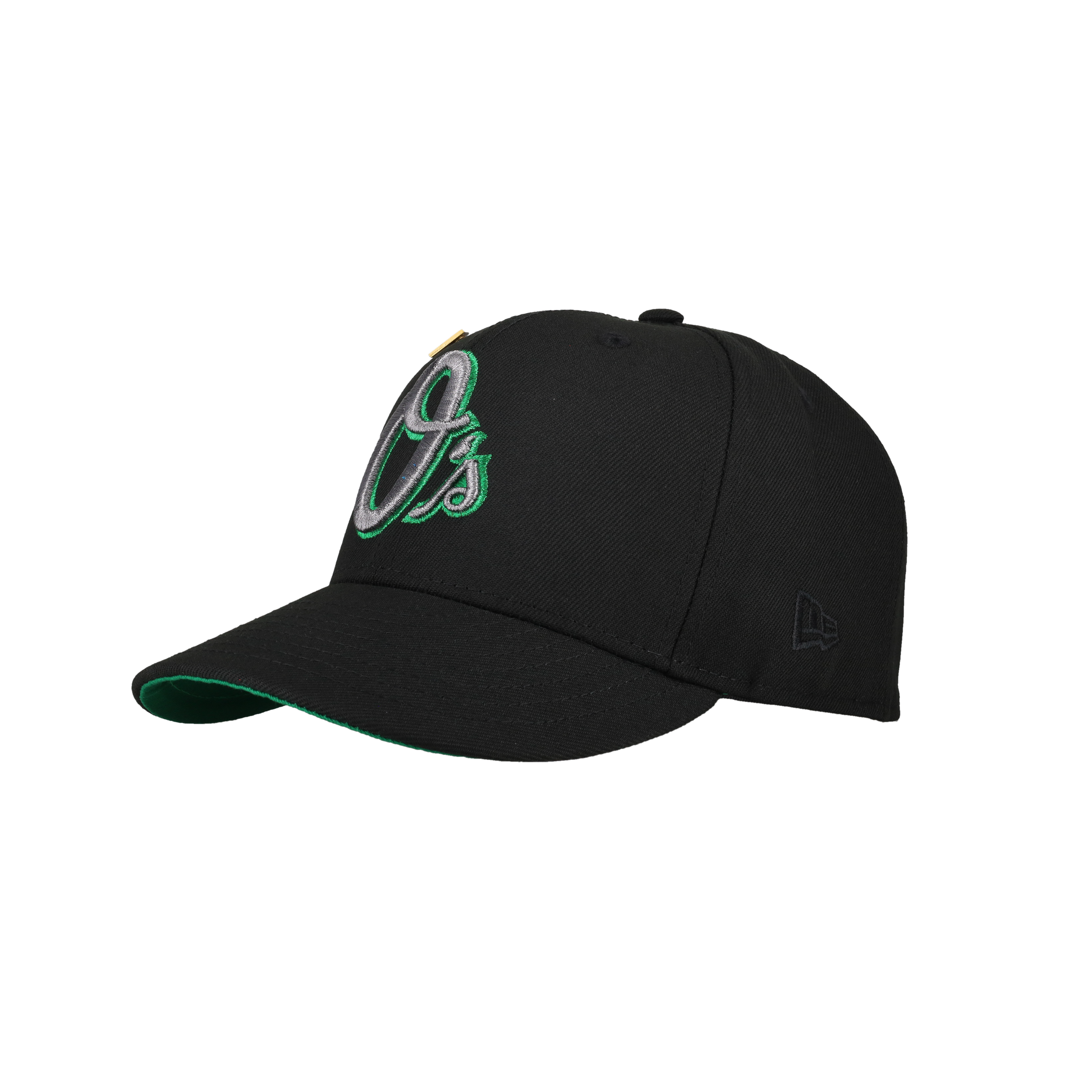 Baltimore Orioles 30th Anniversary Black/Green Metallic Os 59Fifty Fitted Hat