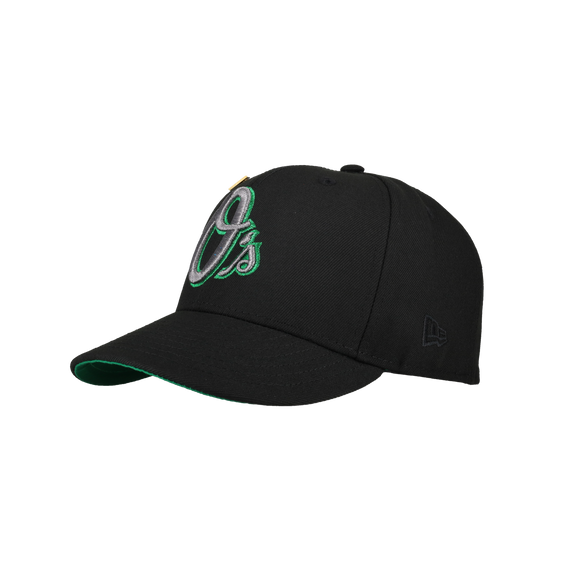 Baltimore Orioles 30th Anniversary Black/Green Metallic Os 59Fifty Fitted Hat