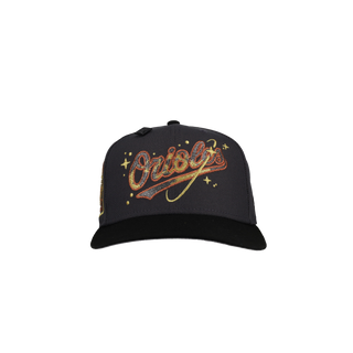 Baltimore Orioles Graphite 30th Anniversary Celestial Metallic 59Fifty Fitted Hat